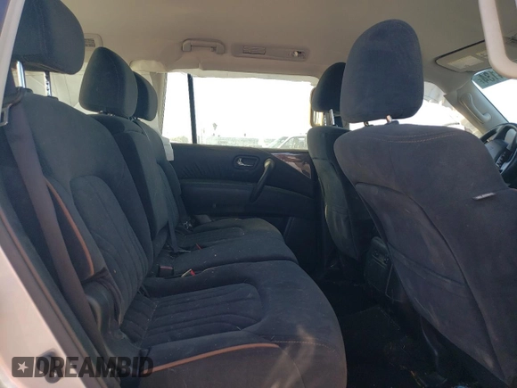 2022 Nissan Armada SV with VIN JN8AY2AD7N9675037, listed as a Copart auction lot 83914134 with 44,753 mi miles and Salvage Title. Bid and sale history available at carsss.com. Image 11.