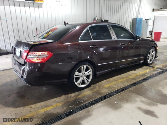 2013 Mercedes-Benz E-Class E 350 Luxury with VIN WDDHF8JB8DA710656, listed as a Copart auction lot 53504205 with 121,240 mi miles and Salvage Title. Bid and sale history available at carsss.com. Image 3.