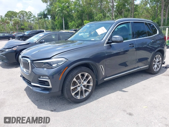 2019 BMW X5 xDrive40i with VIN 5UXCR6C53KLL61431, listed as a IAAI auction lot 42369908 with 105,300 mi miles and . Bid and sale history available at DreamBid. Image 2.