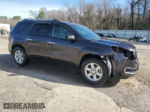 2015 GMC Acadia SLE with VIN 1GKKRPKD9FJ341427, listed as a Copart auction lot 47493585 with 196,782 mi miles and Salvage Title. Bid and sale history available at carsss.com. Image 4.