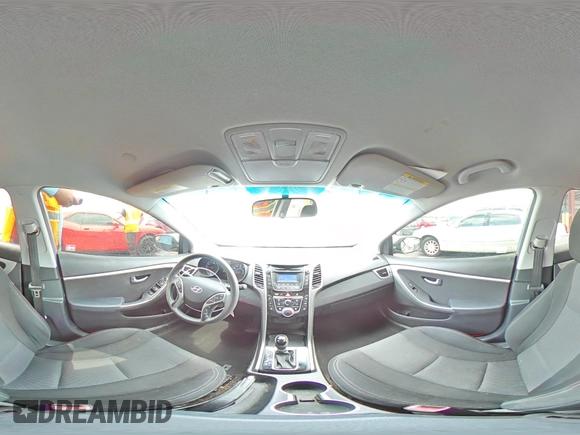 2014 Hyundai Elantra GT with VIN KMHD35LH8EU233076, listed as a Copart auction lot 54197065 with 116,871 mi miles and Salvage Title. Bid and sale history available at carsss.com. Image 16.