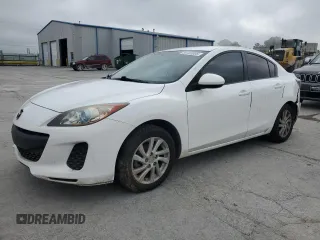 2012 Mazda 3 i Touring with VIN JM1BL1V88C1588071, listed as a Copart auction lot 59122005 with 164,711 mi miles and Salvage title. Bid and sale history available at DreamBid. Image 1.