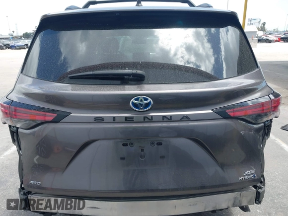 2022 Toyota Sienna XSE z VIN 5TDDSKFC6NS057817, wystawiony jako IAAI lot #42258341 z przebiegiem 196 985 mil mil oraz . Historia ofert i sprzedaży dostępna na DreamBid. Obrazek 17.