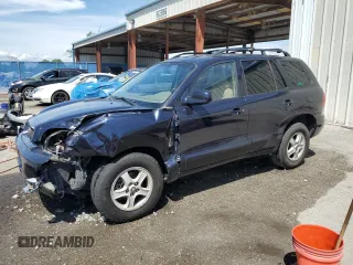 2004 Hyundai Santa Fe GLS with VIN KM8SC13E94U713339, listed as a Copart auction lot 51162085 with 164,357 mi miles and Salvage Title. Bid and sale history available at carsss.com. Image 1.