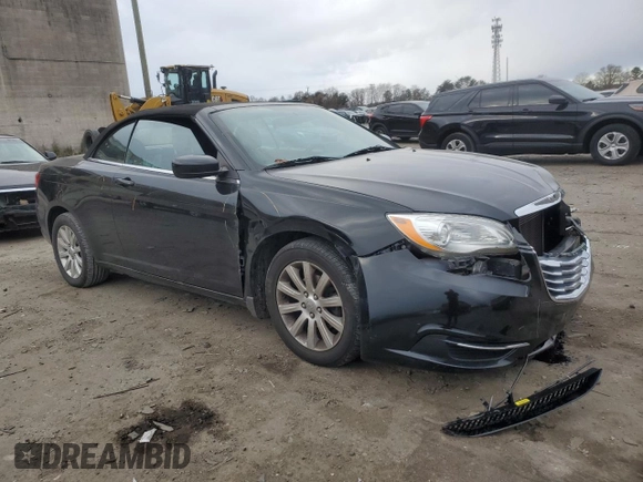2011 Chrysler 200 Touring with VIN 1C3BC2EB2BN542748, listed as a Copart auction lot 83537564 with 109,228 mi miles and Salvage Title. Bid and sale history available at carsss.com. Image 4.
