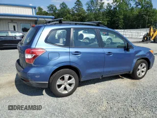2015 Subaru Forester 2.5i with VIN JF2SJABCXFH807642, listed as a Copart auction lot 62260485 with 153,689 mi miles and Salvage title. Bid and sale history available at DreamBid. Image 3.