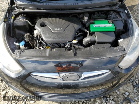 2014 Hyundai Accent GS with VIN KMHCT5AE0EU164873, listed as a Copart auction lot 52879035 with 127,174 mi miles and Clean Title. Bid and sale history available at carsss.com. Image 11.