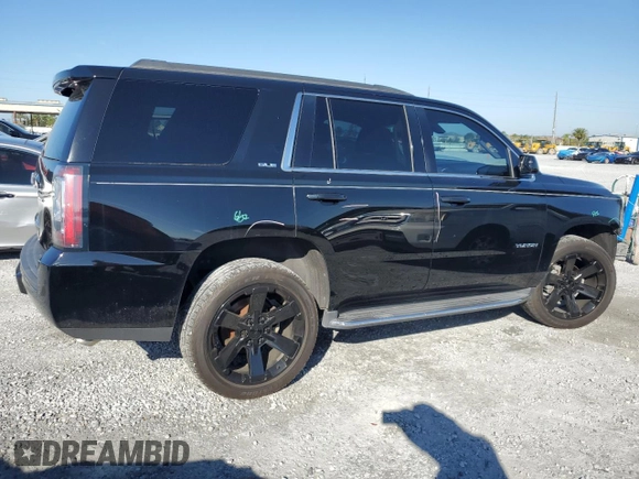 2019 GMC Yukon SLE with VIN 1GKS1AKCXKR108826, listed as a Copart auction lot 44177645 with 115,682 mi miles and Salvage Title. Bid and sale history available at carsss.com. Image 3.