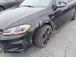 2019 Volkswagen Golf GTI S with VIN 3VW5T7AU3KM005648, listed as a IAAI auction lot 42096528 with 57,352 mi miles. Bid and sale history available at carsss.com. Image 6.