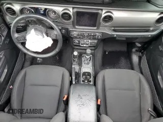 2021 Jeep Wrangler Unlimited Sport S с VIN 1C4HJXDN0MW566970, выставлен на аукционе Copart как лот 57655765 с пробегом 24 751 миль миль и Списание • Salvage title. История ставок и продаж доступна на DreamBid. Изображение 8.