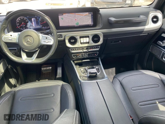 2020 Mercedes-Benz G 550 z VIN W1NYC6BJ1LX353XXX, wystawiony jako Copart lot #59189105 z przebiegiem 30 603 mil mil oraz Tytuł czysty. Historia ofert i sprzedaży dostępna na DreamBid. Obrazek 9.