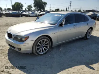 2008 BMW 7 Series 750Li with VIN WBAHN83568DT79436, listed as a Copart auction lot 62649555 with 140,087 mi miles and Clean title. Bid and sale history available at DreamBid. Image 1.