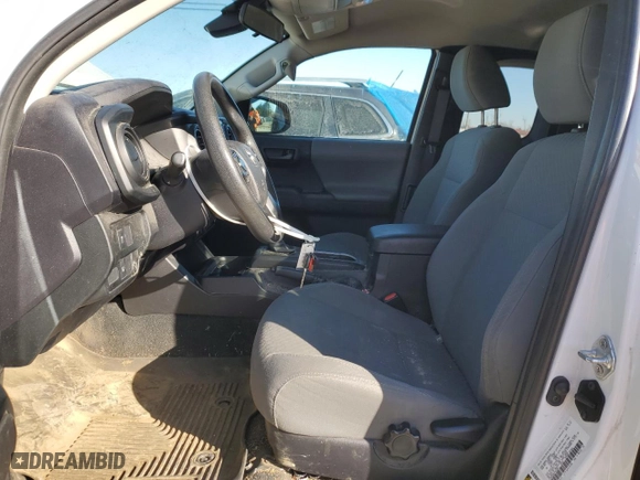 2021 Toyota Tacoma 2WD SR with VIN 3TYRX5GN8MT012843, listed as a Copart auction lot 41890615 with 105,756 mi miles and Salvage Title. Bid and sale history available at carsss.com. Image 7.
