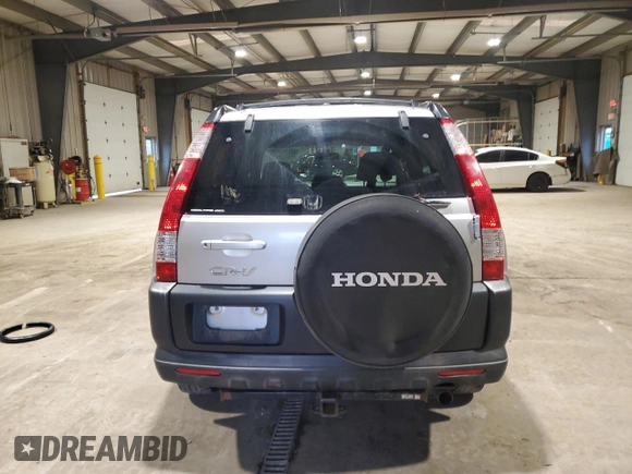 2005 Honda CR-V EX with VIN JHLRD78865C010815, listed as a Copart auction lot 52749385 with 161,047 mi miles and Salvage Title. Bid and sale history available at carsss.com. Image 6.