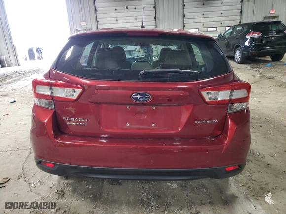2018 Subaru Impreza with VIN 4S3GTAA66J3713063, listed as a Copart auction lot 51331405 with 62,511 mi miles and Clean Title. Bid and sale history available at carsss.com. Image 6.