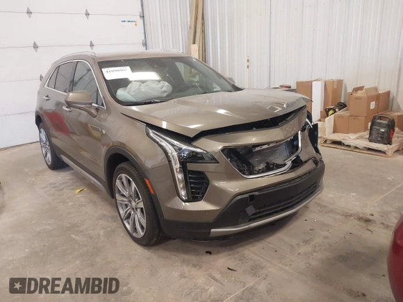 2020 Cadillac XT4 AWD Premium Luxury with VIN 1GYFZDR44LF068018, listed as a IAAI auction lot 41990967 with 11,800 mi miles and . Bid and sale history available at DreamBid. Image 1.