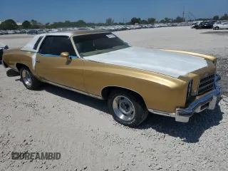 1976 Chevrolet Monte Carlo with VIN 1H57V6D433346, listed as a Copart auction lot 55011065 with 55,150 mi miles and Clean title. Bid and sale history available at DreamBid. Image 4.
