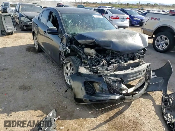2013 Mazda 3 i SV with VIN JM1BL1TG8D1784412, listed as a Copart auction lot 56516435 with Not provided miles and Salvage title. Bid and sale history available at DreamBid. Image 14.