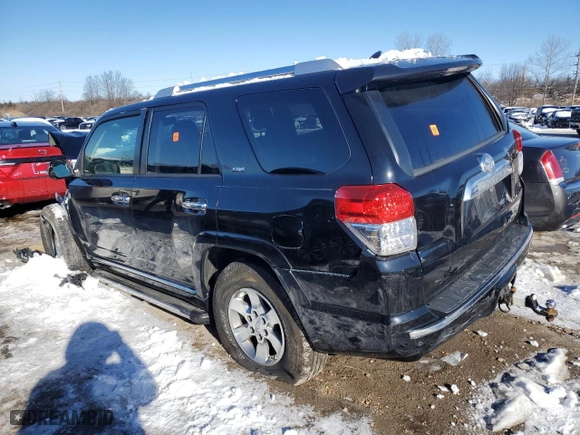 2012 Toyota 4Runner SR5 with VIN JTEBU5JR7C5088765, listed as a Copart auction lot 87500215 with 0 mi miles and Salvage Title. Bid and sale history available at carsss.com. Image 2.