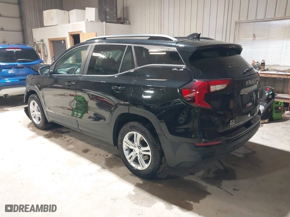 2022 GMC Terrain SLE with VIN 3GKALTEV8NL114912, listed as a IAAI auction lot 41942027 with 63,675 mi miles. Bid and sale history available at carsss.com. Image 3.