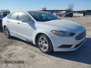 2018 Ford Fusion SE with VIN 3FA6P0H71JR262575, listed as a IAAI auction lot 41408259 with 96,624 mi miles and . Bid and sale history available at DreamBid. Image 1.