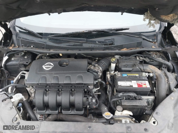 2015 Nissan Sentra S with VIN 3N1AB7AP7FY221213, listed as a IAAI auction lot 41467786 with 104,116 mi miles. Bid and sale history available at carsss.com. Image 10.