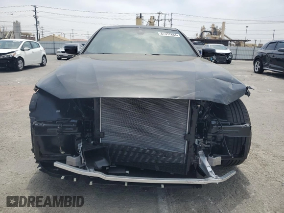 2024 BMW i4 eDrive35 with VIN WBY43AW02RFT03098, listed as a Copart auction lot 57317884 with 203 mi miles and Salvage Title. Bid and sale history available at carsss.com. Image 5.