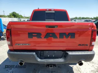 2018 Ram 1500 Rebel with VIN 1C6RR7YT2JS197612, listed as a Copart auction lot 60062745 with 60,591 mi miles and Salvage title. Bid and sale history available at DreamBid. Image 6.