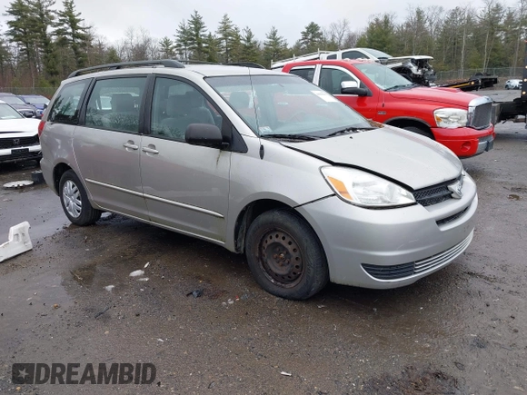2005 Toyota Sienna CE с VIN 5TDZA23C95S309539, выставлен на аукционе IAAI как лот 41969691 с пробегом 263 592 миль миль и . История ставок и продаж доступна на DreamBid. Изображение 1.