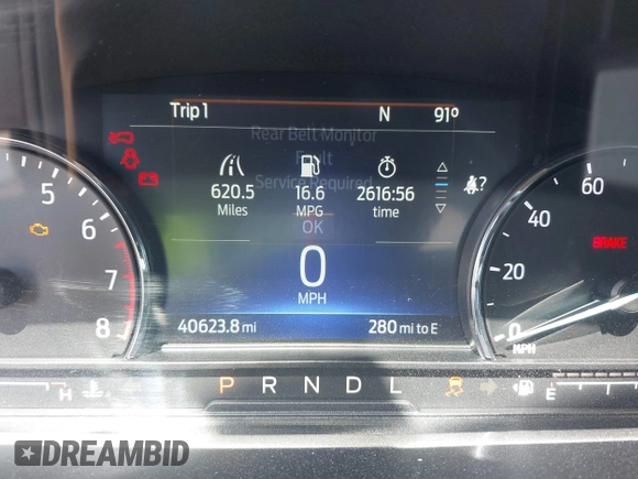 2022 Ford Explorer XLT z VIN 1FMSK7DH1NGA36852, wystawiony jako IAAI lot #41941093 z przebiegiem 40 623 mil mil oraz . Historia ofert i sprzedaży dostępna na DreamBid. Obrazek 7.