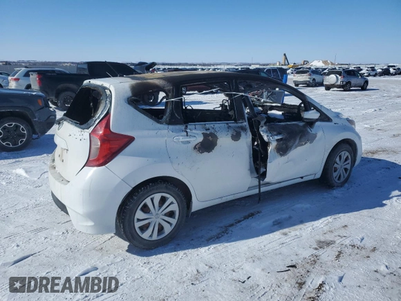 2017 Nissan Note S Plus with VIN 3N1CE2CP5HL367349, listed as a Copart auction lot 45755995 with Not provided miles and Clean title. Bid and sale history available at DreamBid. Image 3.
