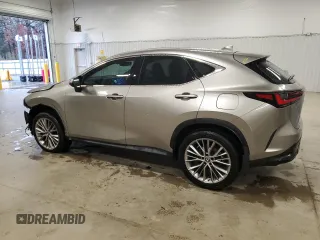 2022 Lexus NX with VIN 2T2GKCEZ7NC007876, listed as a Copart auction lot 83941674 with 36,631 mi miles and Salvage Title. Bid and sale history available at carsss.com. Image 2.