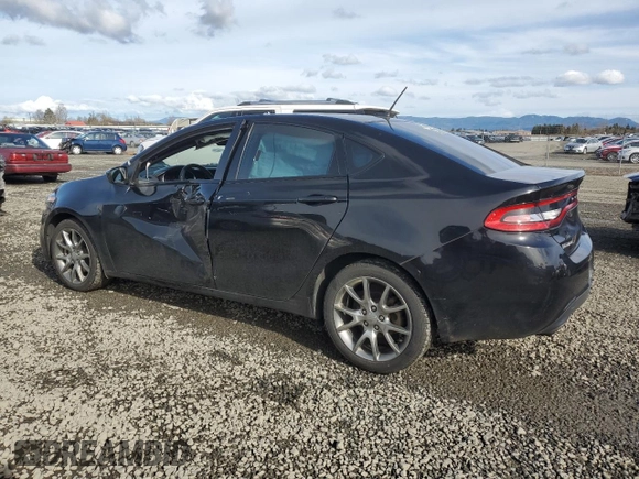 2015 Dodge Dart SXT with VIN 1C3CDFBB7FD205310, listed as a Copart auction lot 46233685 with 133,843 mi miles and Salvage Title. Bid and sale history available at carsss.com. Image 2.