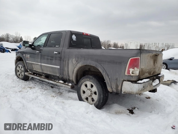 2015 Ram 2500 Laramie with VIN 3C6UR5FJ6FG588003, listed as a Copart auction lot 87527225 with 87,365 mi miles and Salvage Title. Bid and sale history available at carsss.com. Image 2.