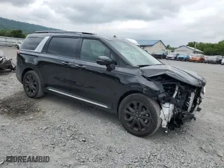 2024 Kia Carnival SX with VIN KNDNE5H37R6440388, listed as a Copart auction lot 65418734 with 2,038 mi miles and Salvage Title. Bid and sale history available at carsss.com. Image 4.