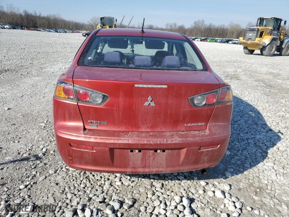 2013 Mitsubishi Lancer SE with VIN JA32V2FW4DU022565, listed as a Copart auction lot 48892565 with 104,892 mi miles and Salvage Title. Bid and sale history available at carsss.com. Image 6.