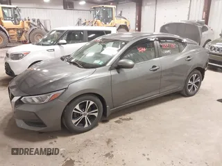 2020 Nissan Sentra SV z VIN 3N1AB8CV4LY232442, wystawiony jako IAAI lot #41887395 z przebiegiem 51 130 mil mil oraz . Historia ofert i sprzedaży dostępna na DreamBid. Obrazek 2.