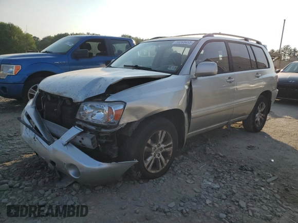 2006 Toyota Highlander z VIN JTEEW21A660012200, wystawiony jako Copart lot #59268455 z przebiegiem 163 343 mil mil oraz Szkoda całkowita • Salvage title. Historia ofert i sprzedaży dostępna na DreamBid. Obrazek 1.