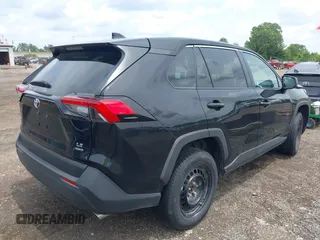 2024 Toyota RAV4 LE with VIN 2T3F1RFV5RC428655, listed as a IAAI auction lot 42545586 with 27,910 mi miles and . Bid and sale history available at DreamBid. Image 4.
