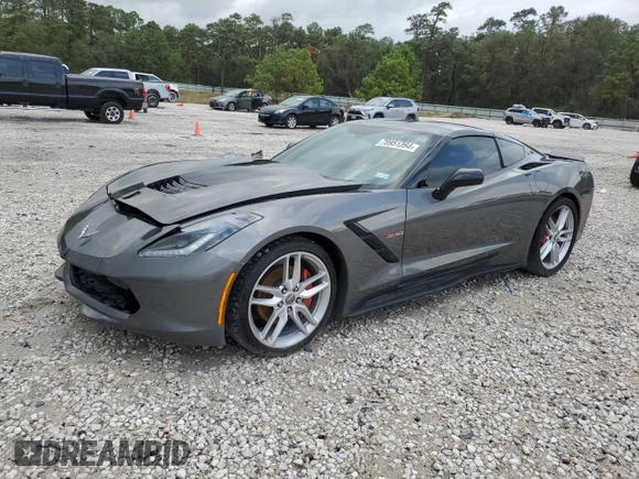 2015 Chevrolet Corvette 2LT with VIN 1G1YC2D78F5115057, listed as a Copart auction lot 78951394 with 115,086 mi miles and Clean Title. Bid and sale history available at carsss.com. Image 1.