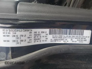 2004 Jeep Grand Cherokee Limited with VIN 1J8GW58J34C363977, listed as a Copart auction lot 61049485 with 162,329 mi miles and Salvage title. Bid and sale history available at DreamBid. Image 13.