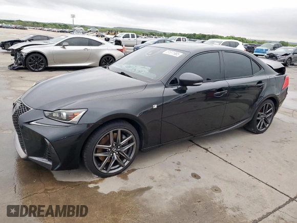 2017 Lexus IS 200t with VIN JTHBA1D29H5044292, listed as a Copart auction lot 51511985 with 109,369 mi miles and Salvage Title. Bid and sale history available at DreamBid. Image 1.