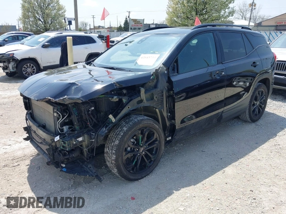 2020 GMC Terrain SLE with VIN 3GKALMEV4LL174737, listed as a IAAI auction lot 42143733 with 108,759 mi miles and . Bid and sale history available at DreamBid. Image 18.