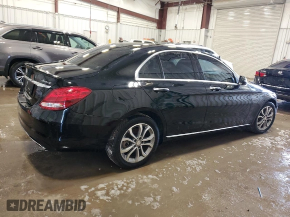 2016 Mercedes-Benz C 300 Luxury with VIN 55SWF4KB0GU104416, listed as a Copart auction lot 44565605 with 82,164 mi miles and Non Repairable. Bid and sale history available at carsss.com. Image 3.
