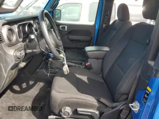 2021 Jeep Wrangler Sport with VIN 1C4GJXAG7MW858553, listed as a Copart auction lot 74095444 with Not Provided miles and Non Repairable. Bid and sale history available at DreamBid. Image 7.
