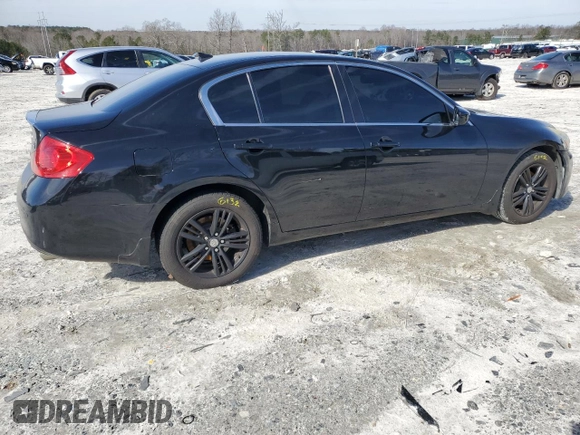 2011 Infiniti G37 x with VIN JN1CV6AR9BM406260, listed as a Copart auction lot 45205815 with 191,825 mi miles and Salvage Title. Bid and sale history available at carsss.com. Image 3.