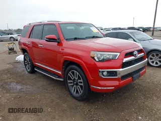 2015 Toyota 4Runner Limited with VIN JTEBU5JR3F5229125, listed as a IAAI auction lot 41218322 with 159,456 mi miles and . Bid and sale history available at carsss.com. Image 1.