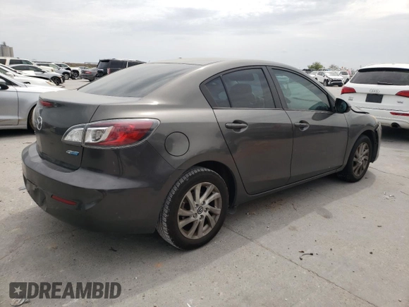 2013 Mazda 3 i Touring with VIN JM1BL1V76D1744827, listed as a Copart auction lot 51038295 with 152,292 mi miles and Salvage Title. Bid and sale history available at DreamBid. Image 3.