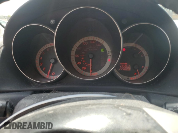 2008 Mazda 3 s GT *Ltd Avail* with VIN JM1BK344781793370, listed as a Copart auction lot 55165455 with 144,623 mi miles and Salvage Title. Bid and sale history available at carsss.com. Image 9.