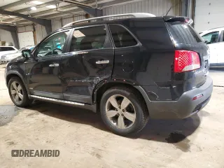 2012 Kia Sorento EX with VIN 5XYKUDA27CG281054, listed as a Copart auction lot 46639705 with 129,816 mi miles and Salvage Title. Bid and sale history available at carsss.com. Image 2.